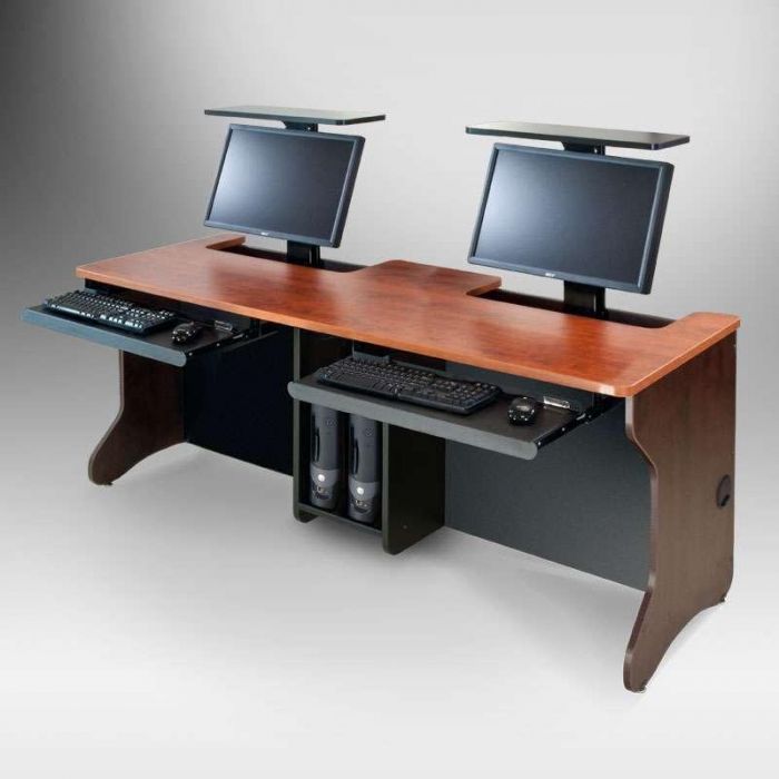 motorless monitor lift desk