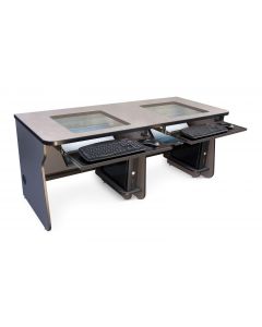 Downview Computer Desk for Two Uers