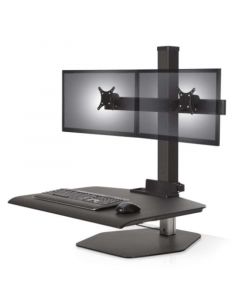 Winston Dual Monitor Station Sit-Stand Desk Converter