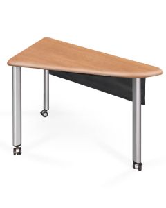 Triangular shaped iGroup active learning table with 3 legs 