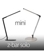 z bar mini solo task desk led light